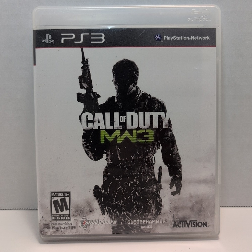 Call of‎ Duty: Modern Warfare 3 Video Game - Sony PlayStation 3 - PS3 COD
